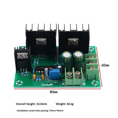 DC12V/24V to AC220V Square Wave Power Frequency Low Frequency Inverter Drive Board 300W Boost Module