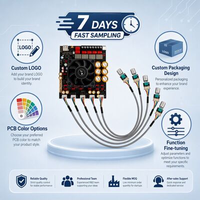 AD21P Qualc BT Wireless 2.1 Channel Class D Power Amplifier Board TPA3255 300Wx2+600W for Home Theater Subwoofer OEM