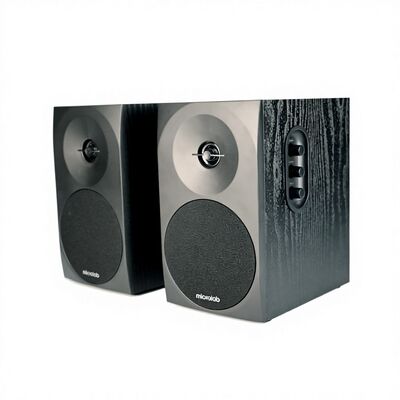 Hot Selling Microlab B70 High Definition Sound Wooden Case Bookshelf Speaker 2.0 Channel 4" Woofer Two-way Audio Crossover