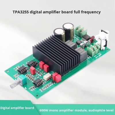 600W High Power Full Frequency/Subwoofer Switchable TPA3255 1 Channel Mono Hi-Fi Class D Digital Amplifier