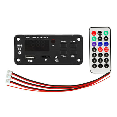 ইউএসবি টিএফ এফএম রেডিও এবং 5.0 চ্যানেল সহ 50W ব্লুটুথ 5.0 কার অডিও এম্প্লিফায়ার মডিউল