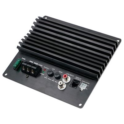 কারখানার পাইকারি 120W মিনি কার অডিও এমপ্লিফায়ার প্যানেল হাই-ফাই পাওয়ার মনো চ্যানেল DIY কার প্লেয়ার BT USB যোগাযোগ প্লাস্টিক