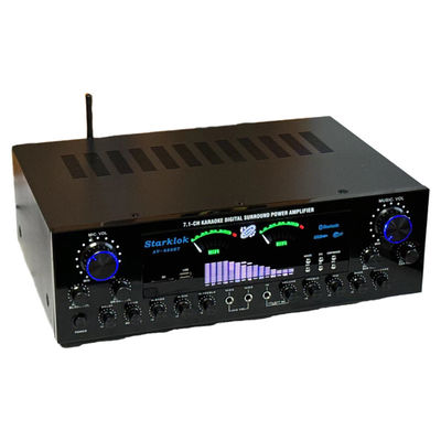 AV-888BT 2800W হোম কারাওকে ডুয়াল-রিং পাওয়ার এম্প্লিফায়ার নতুন মডেল 7.1 চ্যানেল জোন টিউনিং উচ্চ-ক্ষমতা ধাতু নির্মাণ