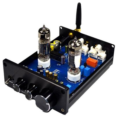অডিওফাইল HIFI টিউব প্রিমপ্লিফায়ার 6J5 QCC3034 BT 5.1 ওয়্যারলেস হোম এমপ্লিফায়ারের জন্য BASS এবং TREBLE সমন্বয় সহ প্রিম্প